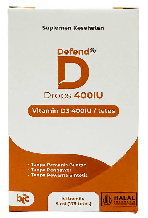 Defend D Drops 400IU 5ml